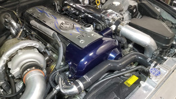 HPS シリコンラジエーターホースキット Lexus IS300 1JZ-GTE スワップ用 - 0
