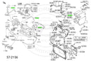 HPS シリコンクーラントホースキット Mazda Miata 1.8L 1994-1997用-2