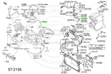 HPS シリコンクーラントホースキット Mazda Miata 1.8L 1994-1997用 - 0