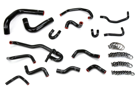 HPS シリコンラジエーター＆ヒーターホースキット / Silicone Radiator & Heater Hose Kit – Toyota 3.0L V6 with Rear Heater Left Hand Drive 4Runner (1990-1991)
