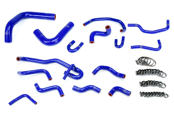 HPS シリコンラジエーター＆ヒーターホースキット / Silicone Radiator & Heater Hose Kit – Toyota 3.0L V6 with Rear Heater Left Hand Drive 4Runner (1990-1991)