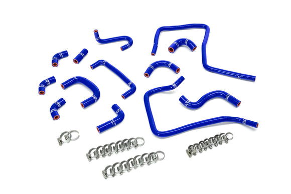 HPS シリコン補機クーラントホースキット Subaru Impreza WRX STi 2.5L Turbo 2004用