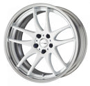 WORK EMOTION CR 2P 19 inch FULL REVERSE, White (WHT), Deep Concave — WORK factory photo