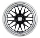 WORK MEISTER M1 3PIECE — Black (BLK). WORK's 19 inch NORMAL wheel, shown as a finish reference for 18 inch NORMAL.