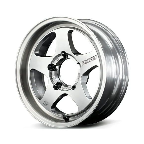 RAYS gramLIGHTS 57FR-X wheel in Sunlight Silver / Rim DC (ZAZ)
