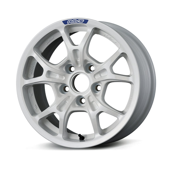 RAYS gramLIGHTS 57FXZ RALLY wheel in White (OXZ)
