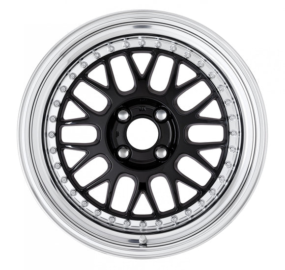 WORK MEISTER M1 3PIECE 16 inch NORMAL, Black (BLK) — WORK factory photo