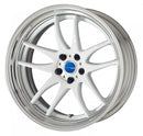 WORK EMOTION CR 2P — White (WHT), Deep Concave. WORK's 20 inch STEP RIM wheel, shown as a finish reference for 19 inch STEP RIM.
