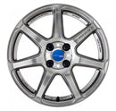 WORK EMOTION T7R — Glimit Silver (GTS). WORK's 16 inch NORMAL wheel, shown as a finish reference for 15 inch NORMAL.