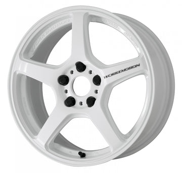 WORK EMOTION T5R 17 inch NORMAL, Ice White (ICW), SEMI taper — WORK factory photo