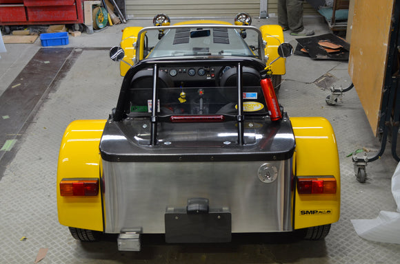 KEPLA Dry Carbon Trunk Panel – Lotus / Caterham Super Seven Series 3