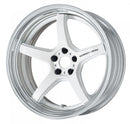 WORK EMOTION T5R 2P 20 inch STEP RIM, White (WHT), Deep Concave — WORK factory photo