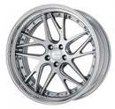 WORK GNOSIS CVX Middle Concave Composite Buff Brushed (PBU) – 21 inch STEP RIM wheel shown, reference for 20 inch STEP RIM