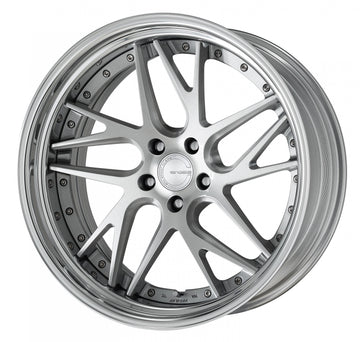 WORK GNOSIS CVX Middle Concave Brushed (BRU) – 21 inch STEP RIM wheel shown, reference for 20 inch STEP RIM