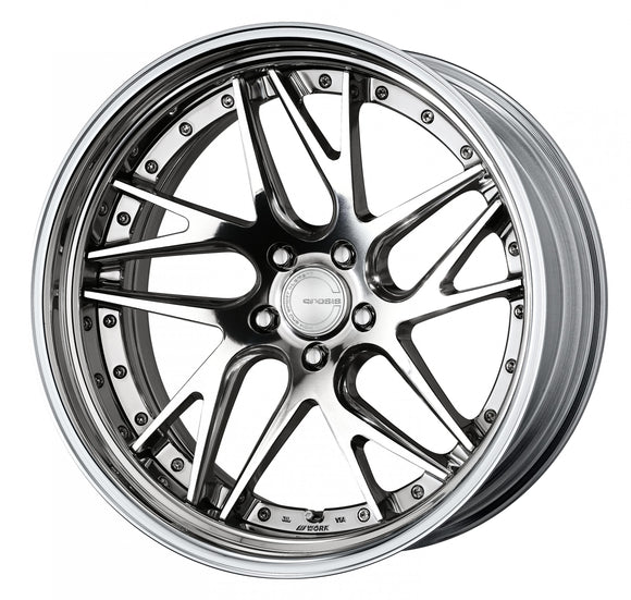 WORK GNOSIS CVX 21 inch STEP RIM, Deep Concave – Buff Finish (PP2)