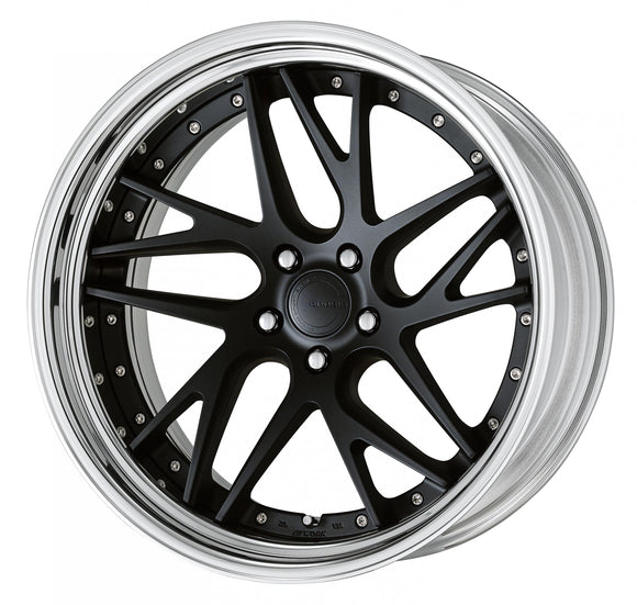 WORK GNOSIS CVX 21 inch STEP RIM, Deep Concave – Matte Black (MBL)