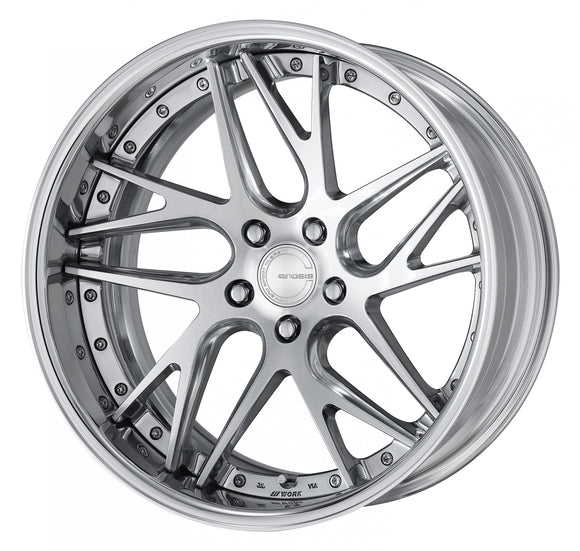 WORK GNOSIS CVX 20 inch FULL REVERSE, Deep Concave – Composite Buff Brushed (PBU)