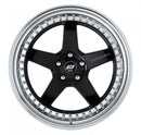 WORK ZISTANCE W5S — Black (BLK), 20 inch, 3-piece STEP RIM. WORK factory photo.