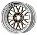 WORK MEISTER M1 3PIECE — Titanium Gold (HPG). WORK's 18 inch NORMAL wheel, shown as a finish reference for 19 inch NORMAL.