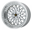 WORK VS XV STEP RIM – Silky Rich Silver (SRS); 21 inch wheel shown, finish reference for 19 inch