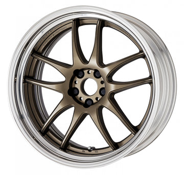 WORK EMOTION CR 2P 20 inch STEP RIM, Ashed Titanium (AHG), Semi Concave — WORK factory photo