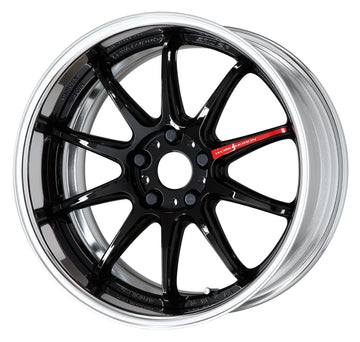 WORK EMOTION ZR10 2P 18 inch FULL REVERSE, Black (BLK), Middle Concave — WORK factory photo