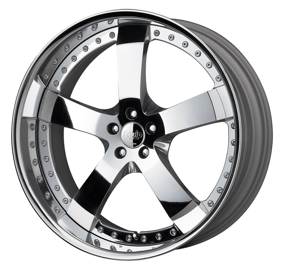 WORK EQUIP E05 3-piece wheel – Buff Finish (PP)