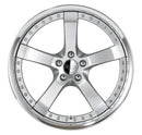 WORK EQUIP E05 Silky Rich Silver (SRS) 20 inch — official WORK product image