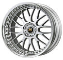 WORK VS XX Light Greyish Silver (LGS) – 19 inch FULL REVERSE wheel shown, finish reference for 19 inch STEP RIM