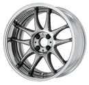 WORK EMOTION CR 2P 17 inch FULL REVERSE, Glimit Silver (GTS), Semi Concave — WORK factory photo
