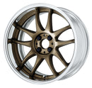 WORK EMOTION CR 2P 17 inch FULL REVERSE, Ashed Titanium (AHG), Semi Concave — WORK factory photo