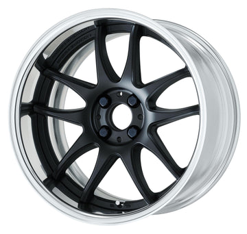 WORK EMOTION CR 2P 17 inch FULL REVERSE, Matte Black (MBL), Semi Concave — WORK factory photo