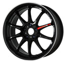 WORK EMOTION ZR10 18 inch NORMAL, Black Diamond Lip Cut (BLKLC), MIDDLE taper — WORK factory photo