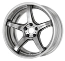 WORK EMOTION T5R 2P 19 inch FULL REVERSE, Glimit Silver (GTS), Deep Concave — WORK factory photo