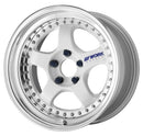 WORK MEISTER S1 3PIECE — White (WHT). WORK's 17 inch NORMAL wheel, shown as a finish reference for 16 inch NORMAL.