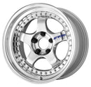 WORK MEISTER S1 3PIECE — Buff Finish (PP). WORK's 17 inch NORMAL wheel, shown as a finish reference for 16 inch NORMAL.