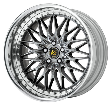 WORK VS XV 20 inch FULL REVERSE – Brilliant Silver Black (BSB)