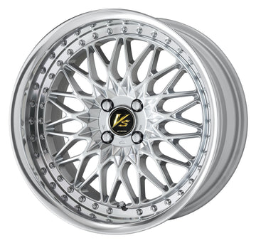 WORK VS XV 17 inch FULL REVERSE – Silky Rich Silver (SRS)