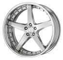 WORK GNOSIS CVF Middle Concave Brushed (BRU) – 21 inch FULL REVERSE wheel shown, reference for 20 inch STEP RIM