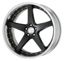 WORK GNOSIS CVF Middle Concave Matte Black (MBL) – 21 inch FULL REVERSE wheel shown, reference for 20 inch FULL REVERSE