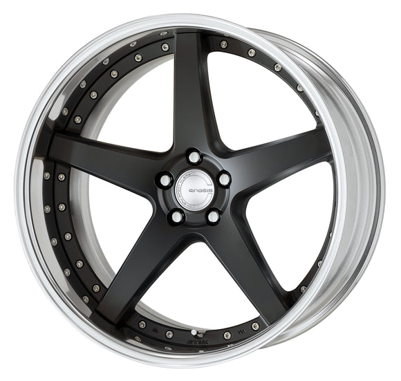 WORK GNOSIS CVF 21 inch FULL REVERSE, Middle Concave – Matte Black (MBL)