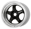 WORK MEISTER S1 3PIECE — Black (BLK). WORK's 20 inch NORMAL wheel, shown as a finish reference for 19 inch NORMAL.