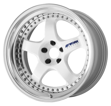 WORK MEISTER S1 3PIECE 20 inch NORMAL, White (WHT) — WORK factory photo