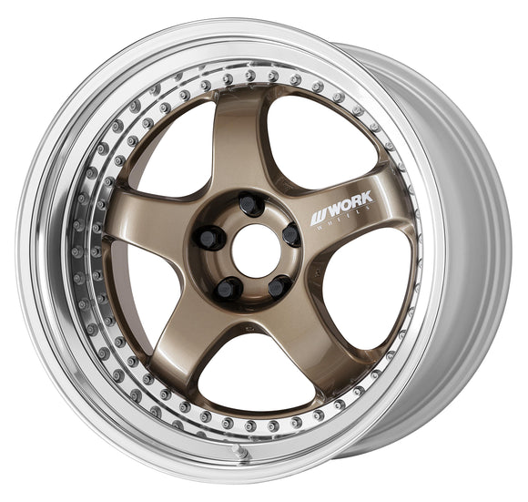 WORK MEISTER S1 3PIECE 20 inch NORMAL, Titanium Gold (HPG) — WORK factory photo