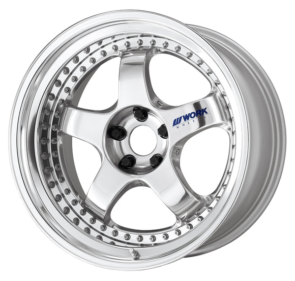 WORK MEISTER S1 3PIECE 20 inch NORMAL, Buff Finish (PP) — WORK factory photo