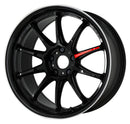WORK EMOTION ZR10 18 inch NORMAL, Black Diamond Lip Cut (BLKLC), DEEP taper — WORK factory photo