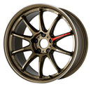 WORK EMOTION ZR10 — Titanium Diamond Lip Cut (HGLC), DEEP taper. WORK's 18 inch NORMAL wheel, shown as a finish reference for 17 inch NORMAL.