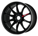 WORK EMOTION ZR10 18 inch NORMAL, Black Diamond Lip Cut (BLKLC), ULTRA DEEP taper — WORK factory photo
