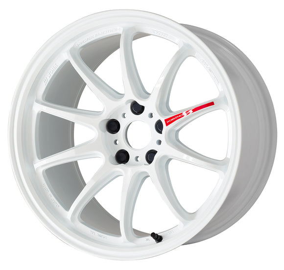 WORK EMOTION ZR10 18 inch NORMAL, Azure White (AZW), ULTRA DEEP taper — WORK factory photo