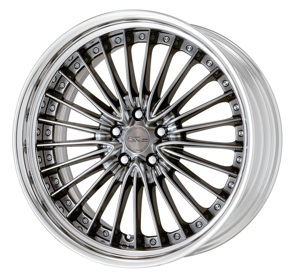 WORK SCHWERT GLASON 21 inch STEP RIM – Brilliant Silver Black